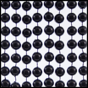 10mm Beads 33" Pearl Black