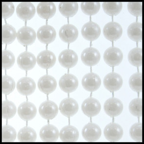 12mm Beads 100" Pearl White