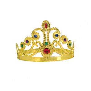 Plastic Queen's Crown: Gold