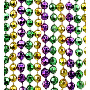 Mardi Gras Beads Green 1ct