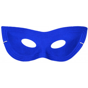 Satin Cat Eye Mask: Blue