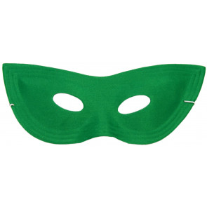 Satin Cat Eye Mask: Green