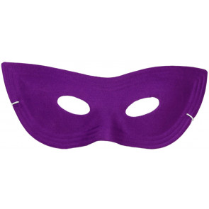 Satin Cat Eye Mask: Purple