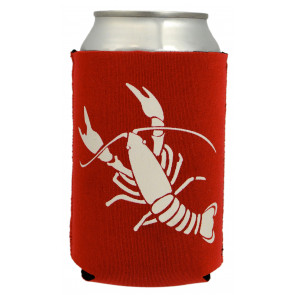Crawfish Tail and Beer Can Cooler