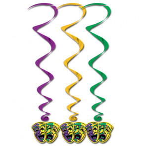 Hanging Mardi Gras Whirls (5)