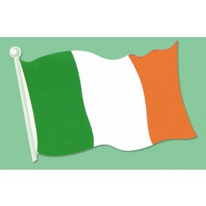 Irish Flag Cutout
