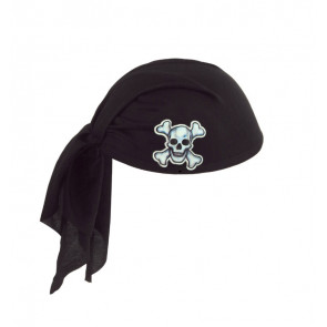Pirate Scarf Hat: Black