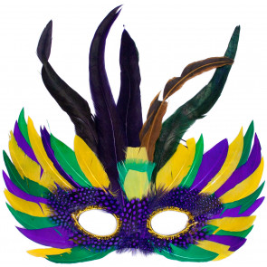 Mardi Gras Owl Mask
