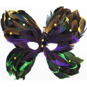 PGG Butterfly Feather Mask