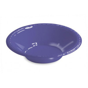 12 Oz. Plastic Bowl: Purple (20)