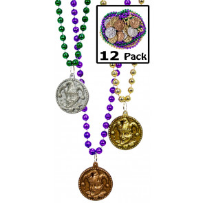 Jester Coin Beads (12)