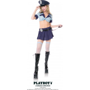 Playboy Cop Costume (Size: M)