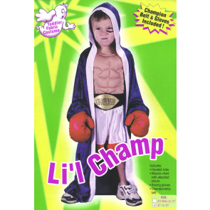 Li'L Champ Boxer Toddler Costume (3T-4T)