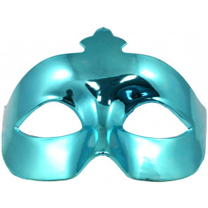Plastic Crown Eye Mask: Blue