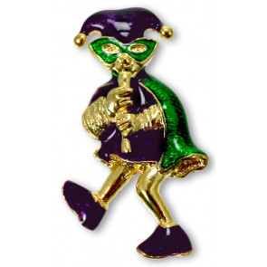 Jester Pin with Flute
