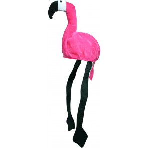 Velvet Pink Flamingo Hat