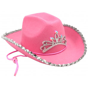 Flashing Cowboy Hat: Pink