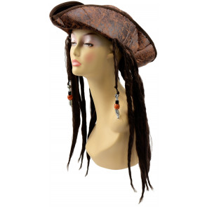Dreadlock Pirate Hat