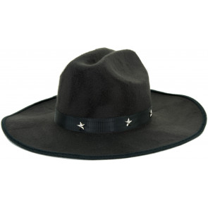 Black Felt Cowboy Hat