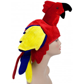 New Velvet Parrot Hat
