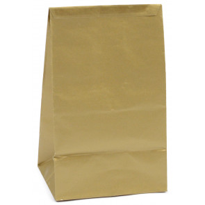 Gold Paper Mini Treat Bags (12)