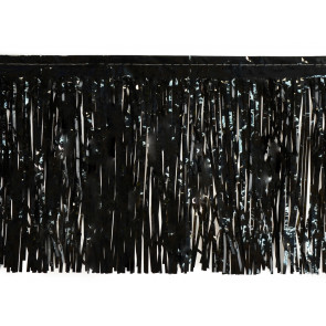 2-Ply Fringe Drape: Black (10' x 15")