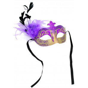 Purple Party Princess Eye Mask