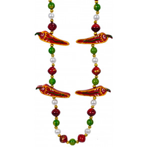 Four Chili Pepper Necklace