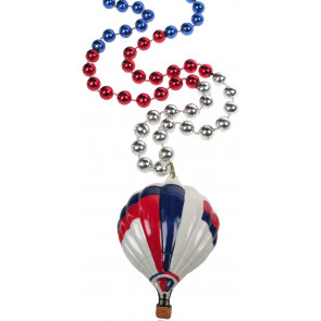 Patriotic Hot Air Balloon Necklace