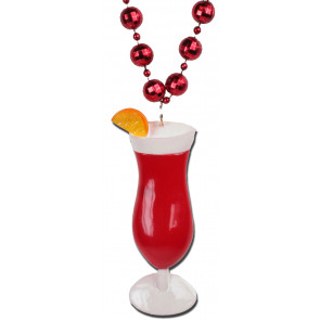 Hurricane Cocktail Necklace
