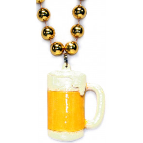 Frothy Beer Mug Necklace