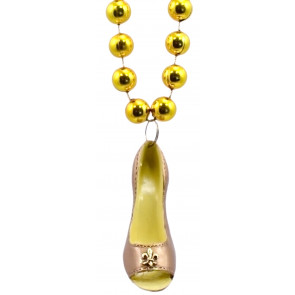 Fleur de Lis Shoe Necklace