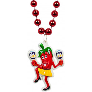 Dancing Chili Pepper Necklace