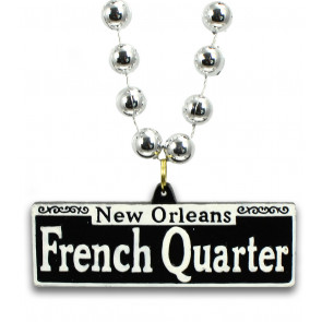 French Quarter Street Sign Necklace