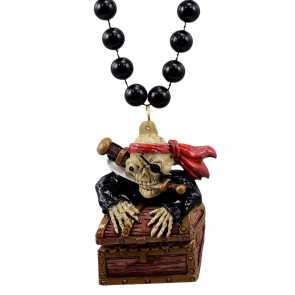 One-Eyed Pirate Treasure Necklace