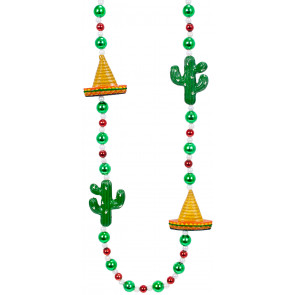 Sombrero & Cactus Necklace