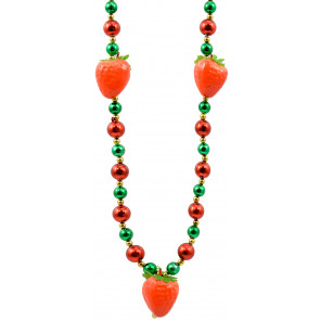 Realistic Strawberry Necklace