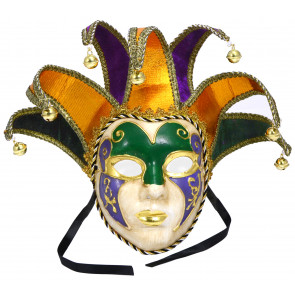Velvet Elegance Jester Mask: PGG