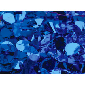 Floral Sheeting Petal Paper: Metallic Blue (10 Yards)