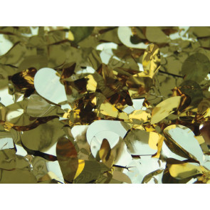 Floral Sheeting Petal Paper: Metallic Gold (10 Yards)