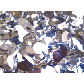 Floral Sheeting Petal Paper: Metallic Silver (10 Yards)
