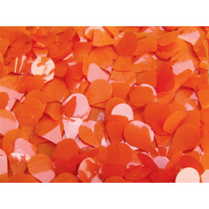 Floral Sheeting Petal Paper: Orange (10 Yards)