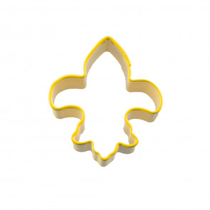 Mini Fleur De Lis Cookie Cutter: Yellow ("1.75)