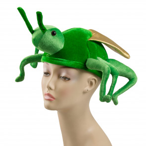 Green Velvet Cricket Hat