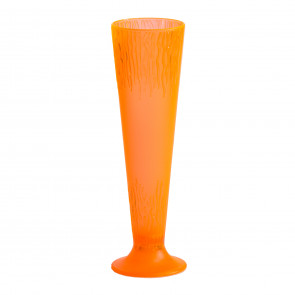 16 oz. Plastic Pilsner Glass: Orange