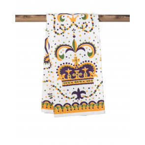 Kitchen Towel: Mardi Gras Crown