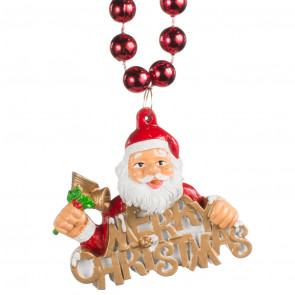 Merry Christmas Santa Necklace