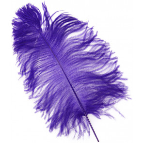 15" Ostrich Feather: Purple