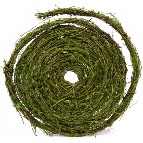 25' Moss Covered Grapevine Garland