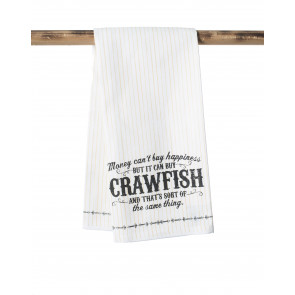 Kitchen Towel: Crawfish Happiness